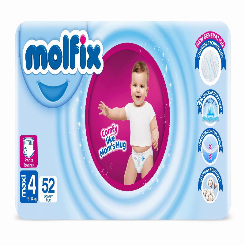 MOLFIX Трусики "4" maxi 9-14 кг JUMBO 52 шт//3